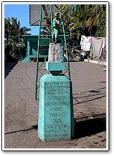 Monument at Pulupanden